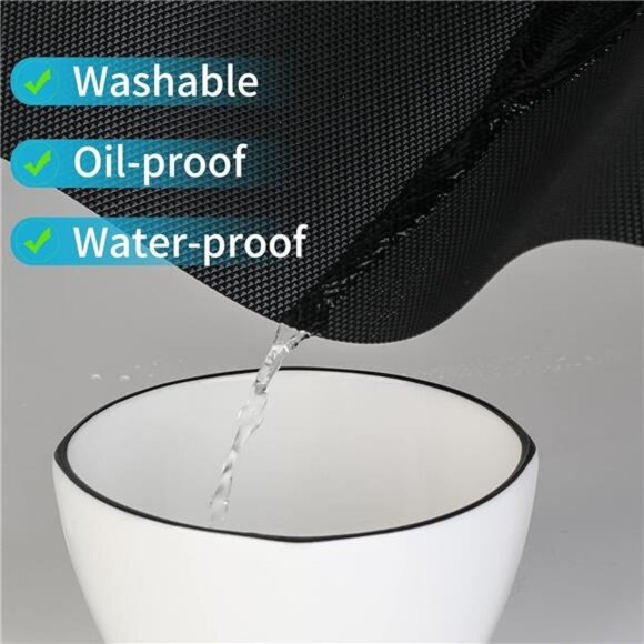 Kitchen Shelf Liner Drawer Liners, Non-Adhesive Refrigerator Liners Waterproof - Picture 4 of 7